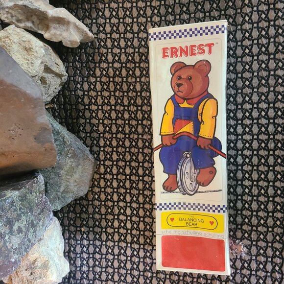 Ernest The Balancing Bear NEW OLD STOCK  pre 86 - Picture 4 of 10